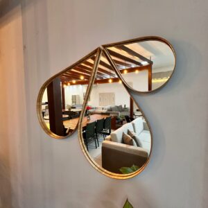 Espelho formato gota