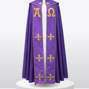 Capa Asperge Alfa e Ômega Roxa