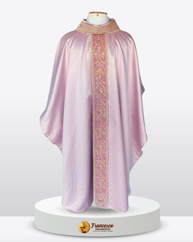 Casula Rei da Glória - Róseo Gaudete