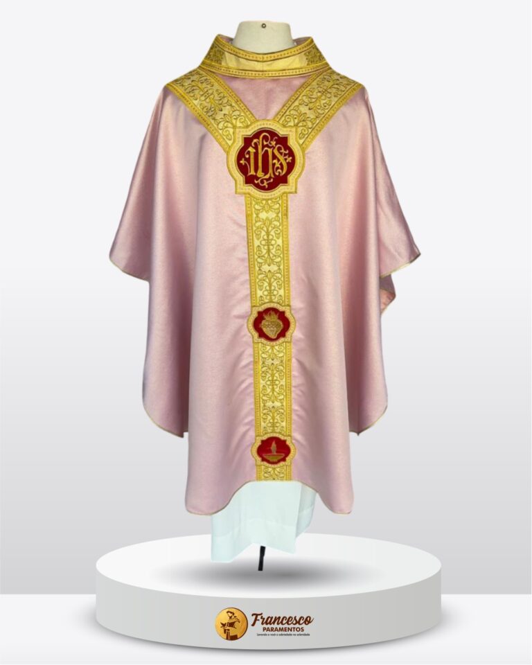 Casula Nome de Jesus - Róseo